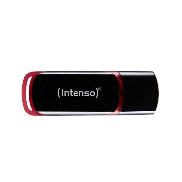 Speicherstick Business Line, USB 2.0, schwarz-rot, Kapazität 64 GB