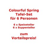 thumbnail of Villeroy & Boch Colourful Spring Tafel-Set für 6 Personen / 12 Teile