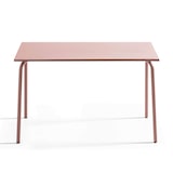 thumbnail of Ensemble table de jardin en métal et 4 chaises Rose poudré