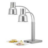 thumbnail of Lampe inox infrarouge chauffante double réglable, à poser, 500 W, 220 V - MONO