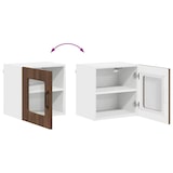 thumbnail of vidaXL Küchenwandschrank mit Regal Braun Eichen-Optik 40 x 31 x 40 cm