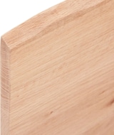 thumbnail of vidaXL Tischplatte 60x40x2 cm Massivholz Eiche Behandelt Baumkante