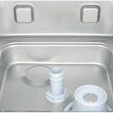 thumbnail of EURAST - Industriële glazenwasser 35x35 dubbele wand met zeepdispenser afvoerpomp - 405x490x595 mm - 3500 W 230/1V - 45553719