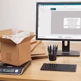 thumbnail of Dymo postweegschaal M5, weegt tot 5 kg, gewichtsinterval van 2 gram