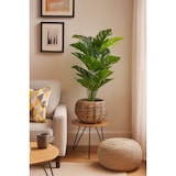 thumbnail of Esfera de Maceta Seca de Ratán - ø 45 x 34 cm - Jardinera Redonda - Macetas de Interior - Cestas para Plantas - Soporte para Plantas - Gris