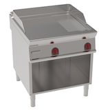 thumbnail of EURAST - Grelhador frytop fe 15 mm a gás parcialmente ranhurada com base aberta - 800x900x900 mm - 16 Kw - 36840313