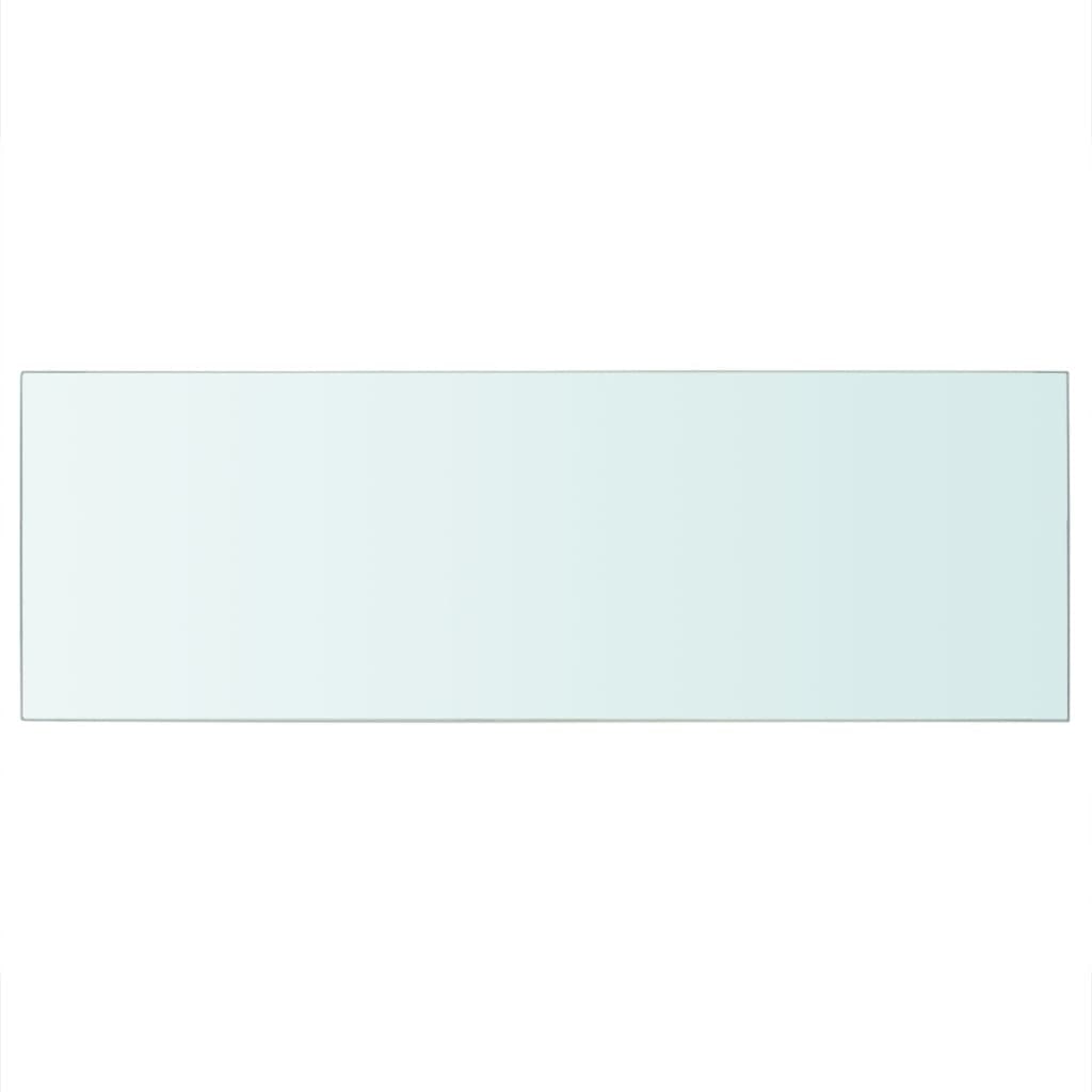 vidaXL Regalboden Glas Transparent 70x25 cm