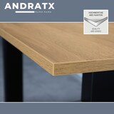 thumbnail of bümö Andratx elektrisch höhenverstellbarer Schreibtisch 160x80 cm in Lichtgrau, Gestell: Silber - Schreibtisch höhenverstellbar elektrisch,