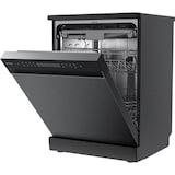 thumbnail of Wiggo WD-F6148B(DX) Vrijstaande Vaatwasser - 60 cm - Donker Roestvrijstaal