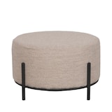 thumbnail of LABEL51 - Troy poef op poten XL 57x57x34cm boucle naturel