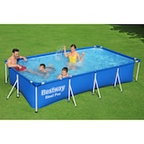 thumbnail of Steel Pro™ Frame Pool-Set, eckig, mit Filterpumpe 400 x 211 x 81 cm