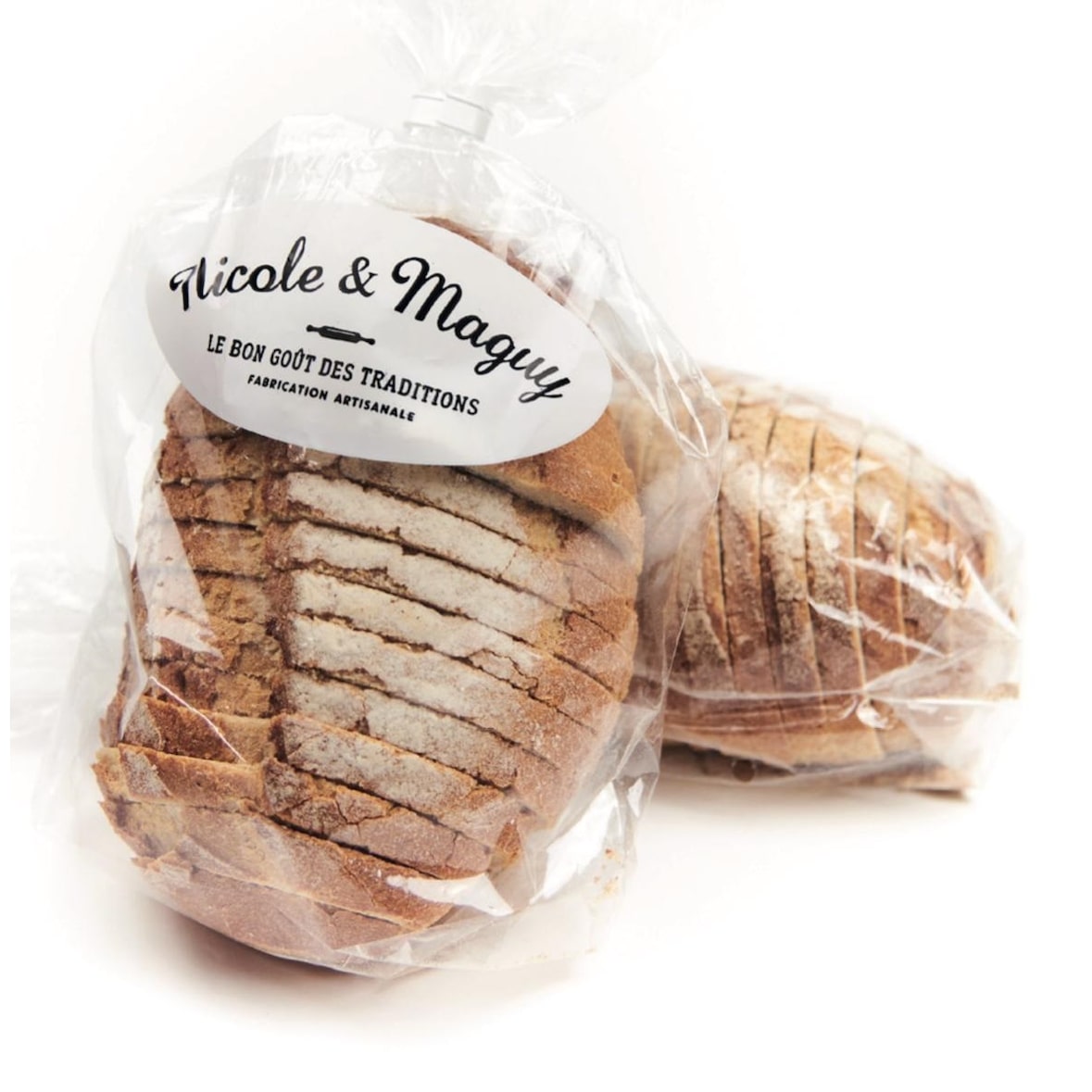 Pack de 15 pains de campagne tranchés frais 250 g