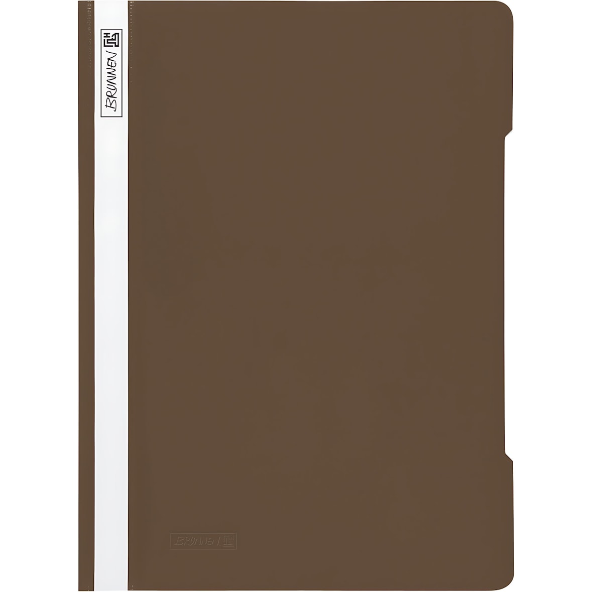 BRUNNEN Plastik Schnellhefter A4 PP braun