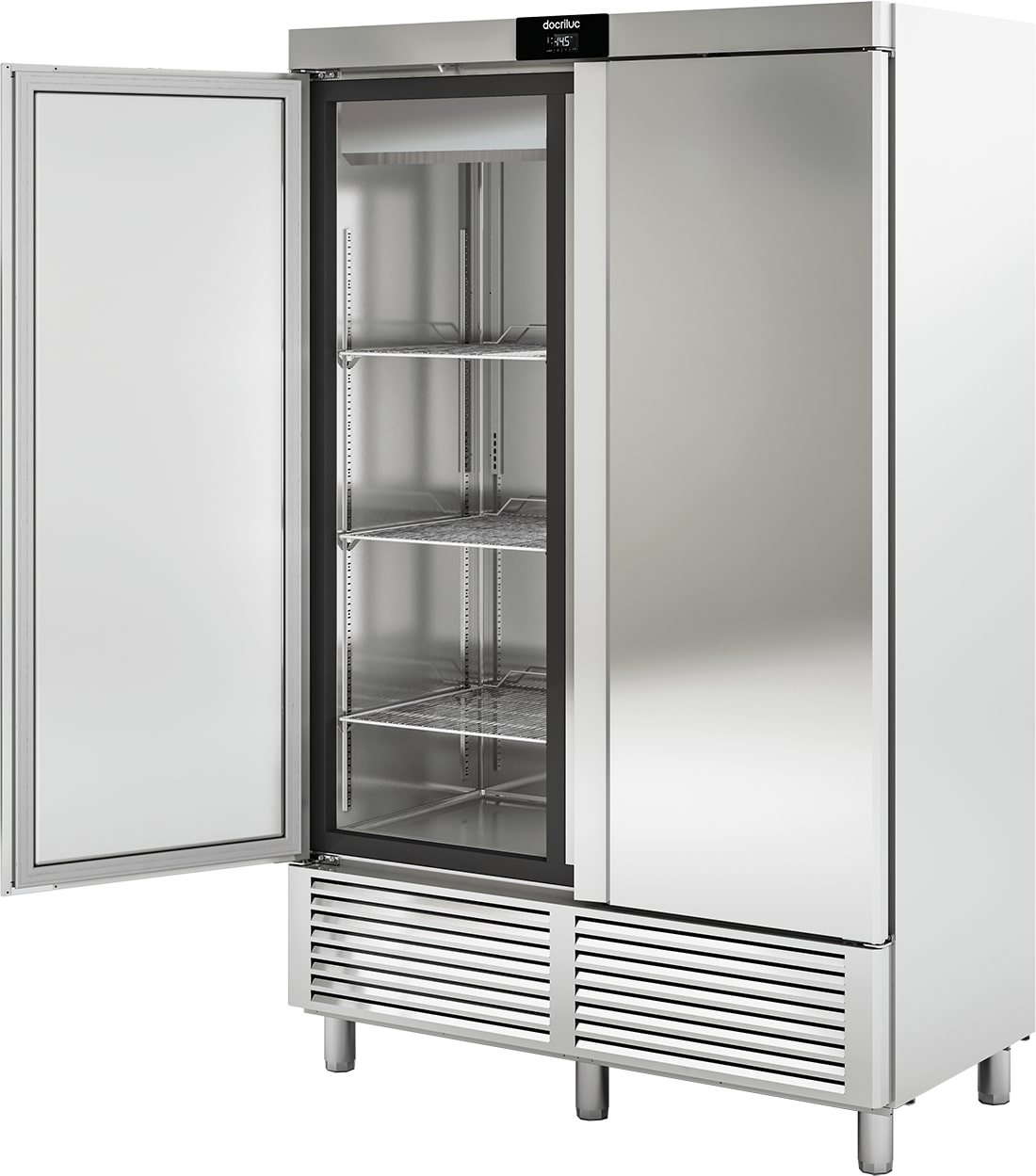 Edelstahlkühlschrank TKU 1300 mit 2 Türen