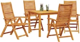 thumbnail of vidaXL Garten Essgruppe 5 pcs Braun Massivholz Akazie