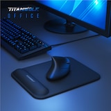 thumbnail of TITANWOLF - Maus Vertikal Wireless - ergonomische Funk Vertikalmaus 2,4 Ghz - USB Vertical Mouse - Funkmaus ergonomisches Design - armschonend