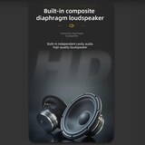 thumbnail of Projecteur LED Portable 400 Lumens HD Home Cinéma Supporte USB HDMI Jaune YONIS