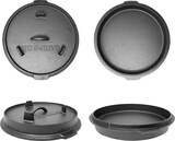 thumbnail of Guernsey Premium Dutch Oven 6.0 BBQ-Topf Gusseisen Größe M / 6 qt Schwarz