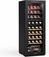 thumbnail of Klarstein Bovella 36 Duo+ Weinkühlschrank | 2-in-1 | 36 Flaschen | 2 Zonen | 7 Regale | Touch Schwarz