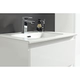 thumbnail of Alpenberger Waschbecken mit Unterschrank | Vormontiert Badschrank SoftClose Tür | Keramik Waschtisch Badmöbel Set Gäste-WC | inkl Schubladen Organizer