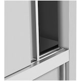 thumbnail of Royal Catering Edelstahl Geschirrschrank - 1000 x 500 x 1800 mm -