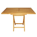 thumbnail of Premium Teak Klapptisch rechteckig Gartentisch Gartenmöbel Teaktisch 70 x 100 cm : 70x100x75 cm