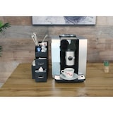 thumbnail of Kaffeestation für Zubehör HWC-L97, Tee Kaffee Organizer Aufbewahrungsbox mit 2 Schubladen und 7 Fächern, 29x14x33cm