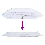 thumbnail of vidaXL Vacuüm opbergzakken 10 pcs Transparant en blauw 130 x 100 cm