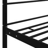thumbnail of vidaXL Himmelbett Schwarz Metall 100x200 cm