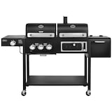 thumbnail of TAINO HERO DUO gasgrill houtskoolgrill rookoven barbecue trolley BBQ grill zwart