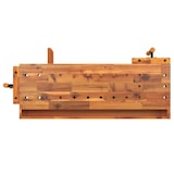 thumbnail of vidaXL Werkbank met lade en bankschroeven 124x52x83 cm massief acaciahout