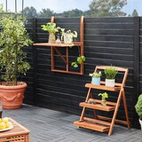 thumbnail of Casaria Balkontisch Balkonhängetisch Balkon Tisch klappbar Akazie Holz