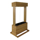 thumbnail of Hochbeet HWC-L72, Pflanzkasten Rankhilfe Pflanzkübel Blumenkasten, 145x85x50cm Outdoor Tanne Holz FSC®, braun