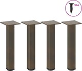 thumbnail of Helloshop26 - Set mit 4 Couchtischbeinen 30-32 cm mit verstellbaren Gleitern modernes und schlankes Design aus naturbelassenem 02_0056749