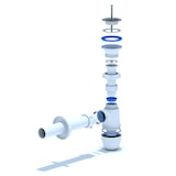 thumbnail of Belvit Waschbecken Siphon 1 1/2" Ø40 mm