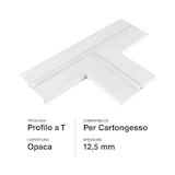 thumbnail of Geïntegreerd aluminium T-profiel voor LED-strips in verborgen gipsplaat