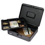 thumbnail of HMF 10017-02 Geldkassette mit Zahlenschloss, 30 x 24 x 9 cm, Schwarz