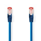 thumbnail of Nedis CAT6-Netzwerkkabel - RJ45 Stecker - RJ45 Stecker - S/FTP - 10.0 m - Rund - LSZH - Blau - Label
