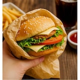 thumbnail of MONOUSO - Wachspapier fettdicht Kraft für Burger 28x31cm (1.000 Stück)