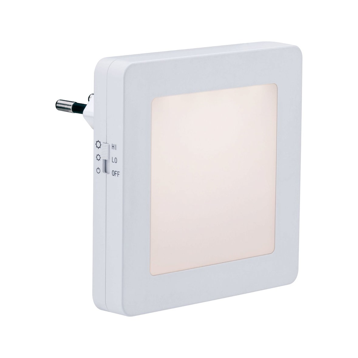 Paulmann Nachtlamp Esby met schemersensor hoekig 3000K 0,7lm 92493