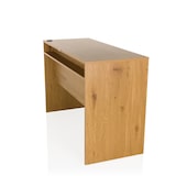 thumbnail of Schreibtisch BERGA 120x50x78 cm 2 Schubladen weiß/eiche hjh LIVING