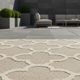 thumbnail of Teppich Outdoor Skandinavisch Wetterfest Waschbar Strapazierfähig Balkon Terrasse Küche OEKO-TEX Beige 80x150 cm – CORTINA von Kadima Design