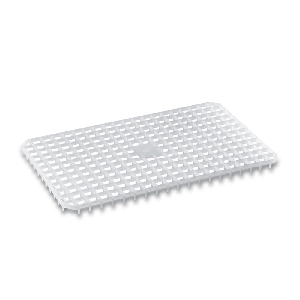 Grelha salva-pratos de polietileno 40x25x2 cm, neutra, embalagem de 12 unidades, 6700P2 Giganplast