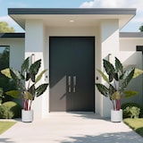 thumbnail of COSTWAY Planta Artificial 160 cm, Planta Artificial con Maceta y 11 Hojas, Planta Decorativa Verde