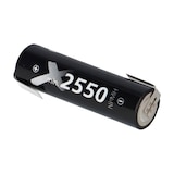 thumbnail of 1x XCell Mignon Akku AA LSD Plus Ni-MH 1,2V 2550 mAh low self-discharge Lötfahne Z