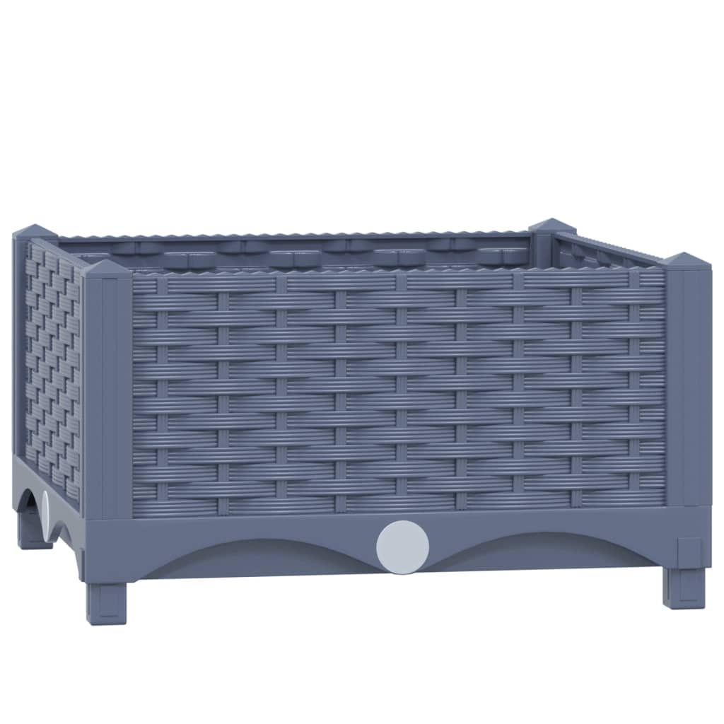 vidaXL Hochbeet 40x40x23 cm Polypropylen