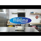 thumbnail of Maxima - Sigillatrice per vaschette piccola 6-8 vaschette/min, pannello Omron, acciaio inox, 700W, dimensioni 63x25.6x26 cm