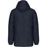 thumbnail of Parka a capuche recyclée imperméable  bleu marine T.M Kariban