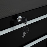 thumbnail of tectake Carrello portautensili con 5 cassetti - nero - 402797