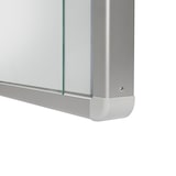 thumbnail of Rocada Vitrine com portas de correr e interior de quadro branco - magnética - 18 folhas A4 (18xA4)